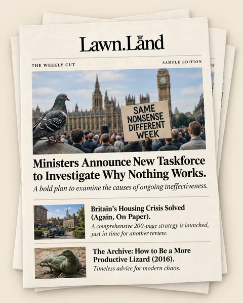 Illustrative edition of The Weekly Cut