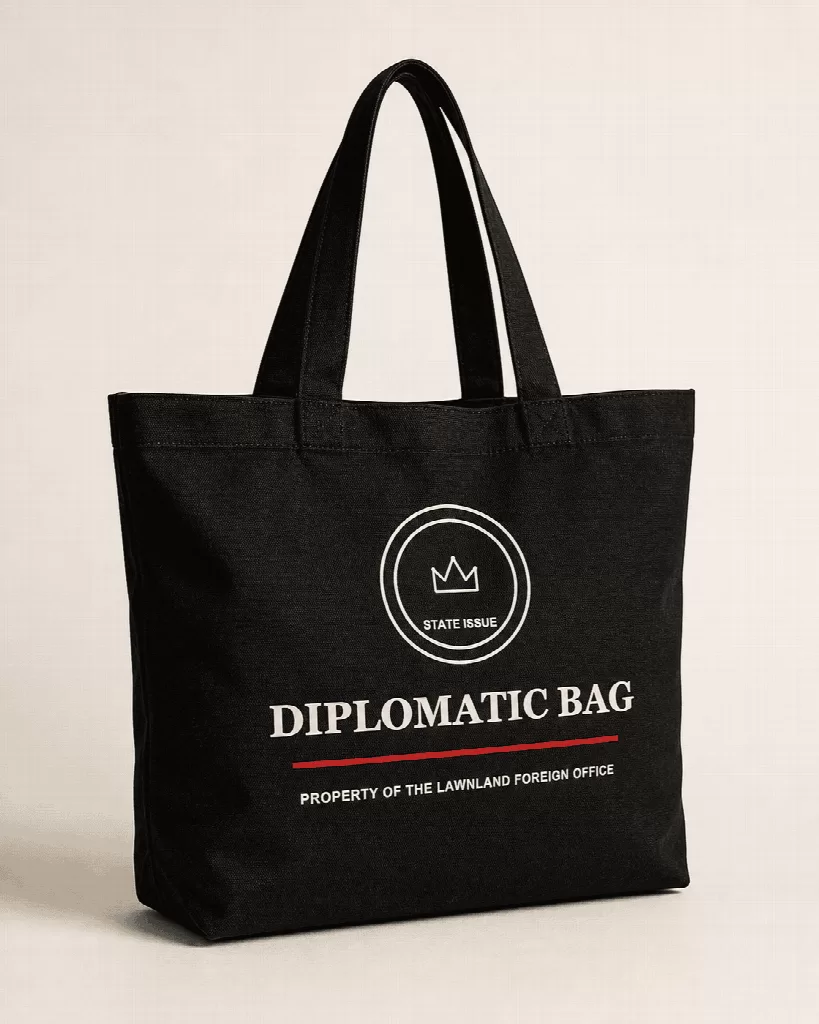 Lawnland Diplomatic Bag — illustrative product mockup