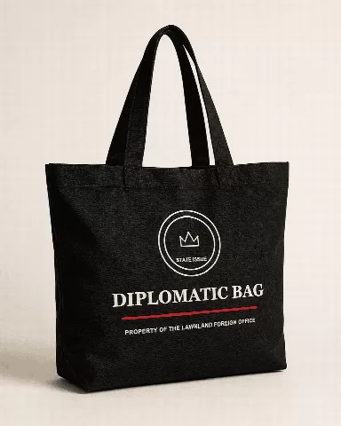 Lawnland Diplomatic Bag — illustrative product mockup