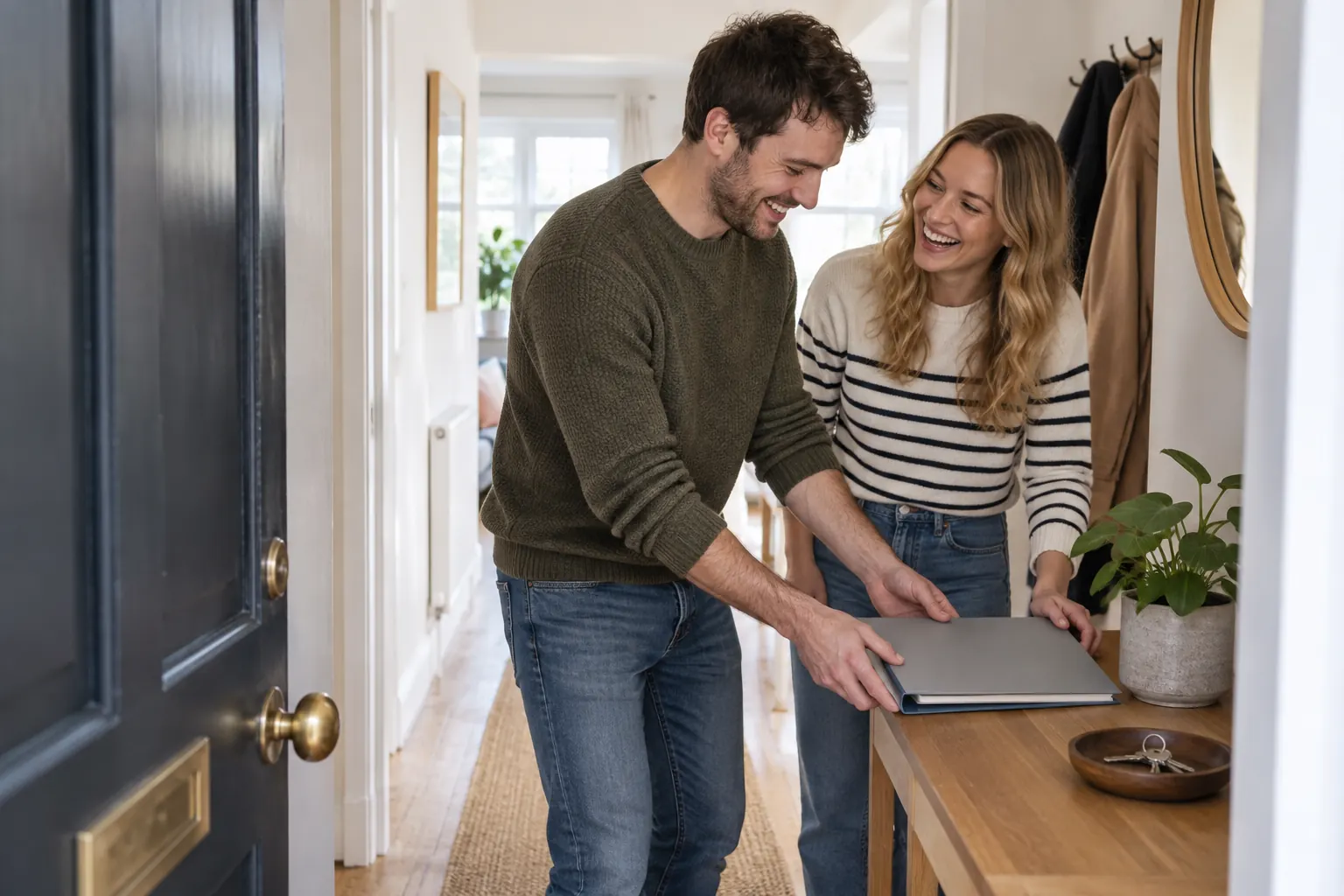 Two laughing renters for Renters Rights Act May 2026